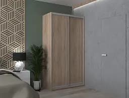 Шкаф купе Doros Сити Лайт 2 ДСП 120х60х225 Дуб Cонома (42002010)