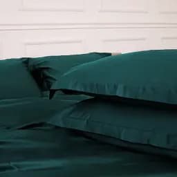 Комплект постільної білизни MirSon Tencel №07 Emerald 160х220 (2200009370960) - мініатюра 4