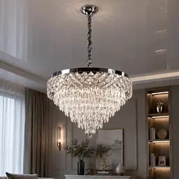 Кришталева LED люстра Splendid Ray L9041/600/1 LED (CH+Clear)