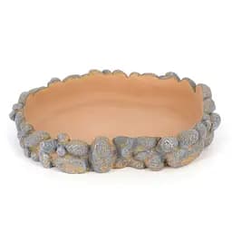 Поїлка для рептилій Hobby Drinking bowl Pebbles M 21x16x3,5см (36401) - мініатюра 2