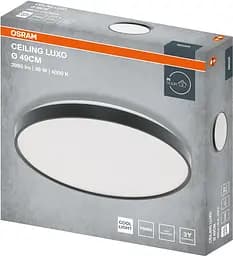 Osram Світильник накладний CEILING LUXO 36Вт 4000К чорний - мініатюра 4