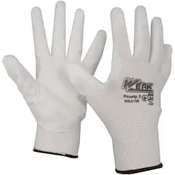 Рукавички Werk трикотажні 9 білі (WE2159)