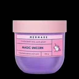 Подарочный набор Mermade Magic Unicorn Party: пінка для душу 150 мл + цукровий скраб для тіла rn 250 г + зволожуючий бальзам для губ 10 г + слаймовий гель для 200 г - мініатюра 9