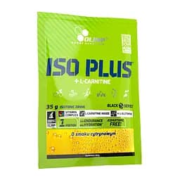 Изотоник Olimp Iso Plus+L-Carnitine лимон 35 г (Ф001731)