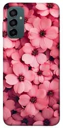 Чохол Demsky Pink flowers для Samsung Galaxy M34 5G