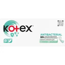 Уценка. Ежедневные прокладки Kotex Antibacterial Extra Thin 20 шт.