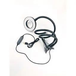 Кільцева лампа 2in1 з тримачем для телефона 9 см