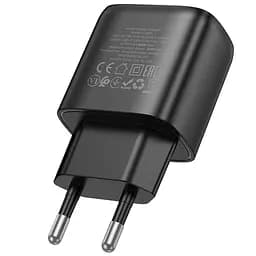 МЗП Hoco C140A Smart QC3.0 (1USB/3A) Black - мініатюра 4