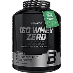 Протеин BiotechUSA Iso Whey Zero Black Клубника 2.27 кг