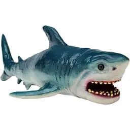 Фигурка Lanka Novelties, большая акула, белая, 33 см (21574)