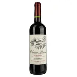 Вино Chateau Maucru Bordeaux, красное, сухое, 13,5%, 0,75 л (3009)
