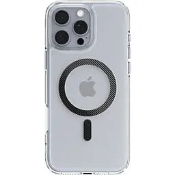 Прозорий чохол Spigen Ultra Hybrid MagSafe Carbon Fiber для iPhone 16 Pro Max (ACS08000) - мініатюра 5