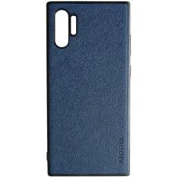 Чохол Aioria Cross Pattern Case для Samsung Galaxy Note 10+ Blue