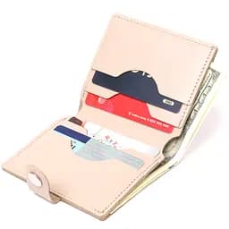 Класичне шкіряне портмоне Shvigel 9х10х1 см acs0029707 - мініатюра 5