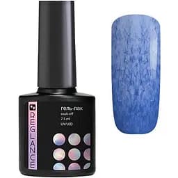 Гель-лак для нігтів Reglance 185 Відтінок хвиль з темно-синіми нитками "Plush Effect" 7.5 мл