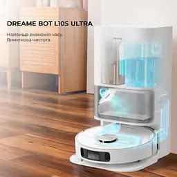Робот-пилосос з вологим прибиранням Dreame Bot L10s Ultra Gen 2 (RLL32SE) - мініатюра 10