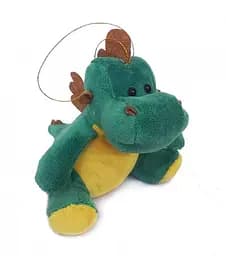 Мягка іграшка Брелок Дракончик Вогнедар 10,5см