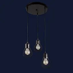Люстри світильники Levistella 907004F-3 BK (300)