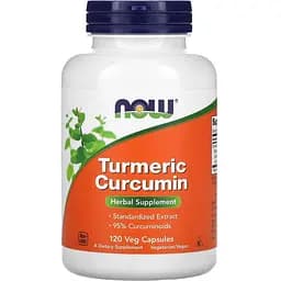 Куркумін Now Turmeric Curcumin 120 капсул