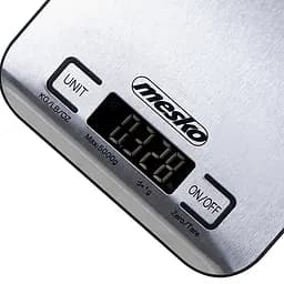 Кухонні ваги Mesko MS 3169 black max 5 кг - мініатюра 7