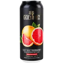 Сидр Gardenz Вкус Грейпфрут обыкновенный газированный сладкий 5% 0.5 л ж/б