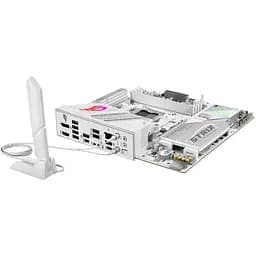 Материнська плата Asus Rog Strix B850-G Gaming WIFI sAM5 B850 4xDDR5 M.2 HDMI DP WiFi BT mATX білий - мініатюра 9