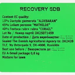 Газон Садиба відновлювальний Recovery SDB DLF 800 г (24955) - мініатюра 5