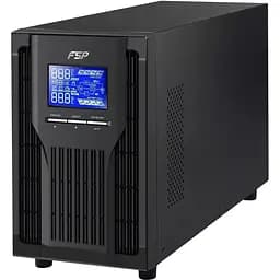 Источник бесперебойного питания FSP Champ 2K, 2000VA/1800W, LCD, USB, 3xSchuko