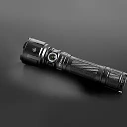 Ліхтар ручний Videx A376, Black, 3600 Лм, 5000K, до 300 м, 8 режимів роботи, лінзи із загартованого скла, світлодіод Cree XHP50.2 (20 Вт) / 2xCree XPE (3 Вт), акумулятор (Li-ion 21700 4000mAh), Type-C, IP68 (VLF-A376) - мініатюра 5