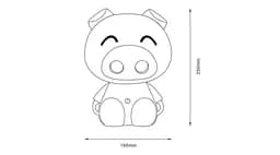Нічник PIG KDR-603B-PK Zuma Line - мініатюра 2