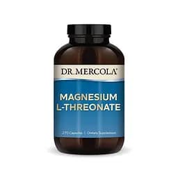 L-треонат магнію Dr. Mercola Magnesium L-Threonate, 270 капсул