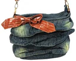Жіноча джинсова сумка Fashion Jeans6012 Темно-синя - мініатюра 3