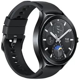 Смарт-годинник Xiaomi Watch 2 Pro BHR7211GL Black Case with Black Fluororubber Strap - мініатюра 2