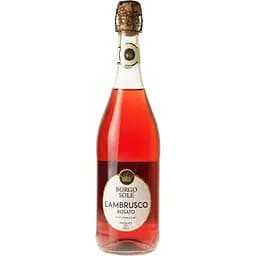 Вино игристое Borgo Sole Lambrusco Dell`Emilia IGT Rosato Amabile, 8%, 0,75 л (AT1B003)
