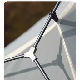 Намет двомісний з футпринтом Naturehike Cloud Up Pro CNK2350WS020, 20D, світлий сірий - мініатюра 7