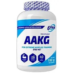 Аминокислота 6PAK Nutrition AAKG 120 таблеток