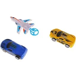 Набір міні машинок та літака IM588