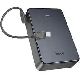 Зовнішній акумулятор HOCO J170A Starlight 22.5W+PD20W fully compatible power bank with cable(20000mAh) Metal Gray (6942007672702)