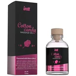 Масажний гель для інтимних зон Intt Cosmetics Cotton Candy розігріваючий 30 мл