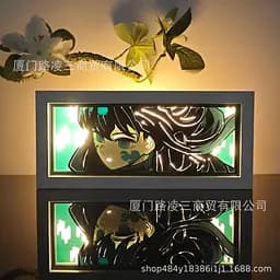 Світильник нічник 3D Клинок, що розсікає демонів Муічіро Токіто Demon Slayer Muichiro Tokito 20 см NL3D DS MT