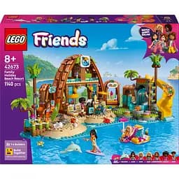 Конструктор LEGO Friends Пляжний курорт для сімейного відпочинку 1140 деталей (42673)