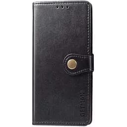 Шкіряний чохол-книжка GETMAN Gallant (PU) для Oppo A58 4G Чорний