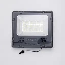 Вуличний LED ліхтар на сонячних батареях Yiwu 31.6x27.8x7.5 см прожектор світлодіодний вуличний 270 LED 300 Вт із сонячною панеллю HP-5-62 - мініатюра 2