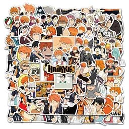 Стікерпак Волейбол! Набір наклейок GeekLand Haikyu!! 100 штук
