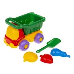 Детская машинка "Пчёлка" №2 Colorplast C0022 с аксессуарами Зелёный