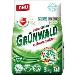 Порошок пральний Grunwald Eco універсальний Гірська Свіжість 3 кг
