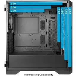 Корпус Chieftec APEX GA-01B-TG-OP 4x120 мм A-RGB, USB-C, E-ATX, без БЖ, Black (GA-01B-TG-OP)