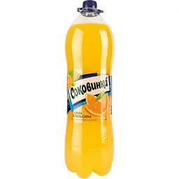 Напиток Соковинка Апельсин сильногазированный 2 л (331010)