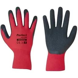 Рукавички захисні Bradas PERFECT GRIP RED латекс розмір 9 RWPGRD9