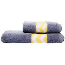 Рушник махровий Ideia Izzi 140х70 см сірий 1 шт. (8-34995)